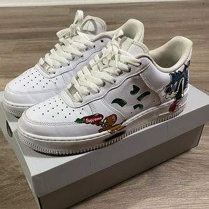 nike af1 tom and jerry